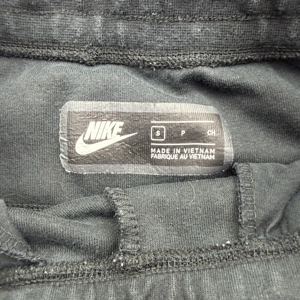 Nike Pants Mens S Black Jogger Tech Fleece Drawstring Zip Pocket CW4292-010